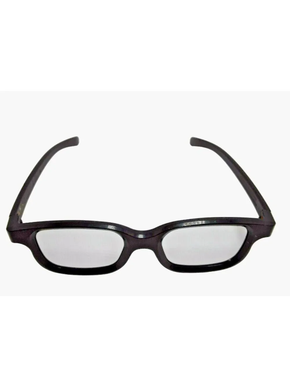 Nerd Glasses Black Frame Clear Lens Geek Eyeglasses Halloween Costume